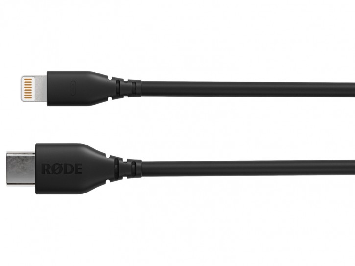 RODE SC21 Black - Lightning-zu-USB-C Kabel, 0.3m, schwarz