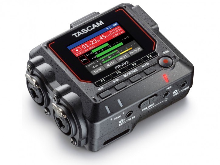 TASCAM FR-AV2 - Professioneller 2-Kanal-Audiorecorder