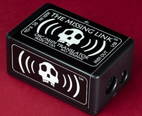 The Missing Link OSC- to Midi Translator