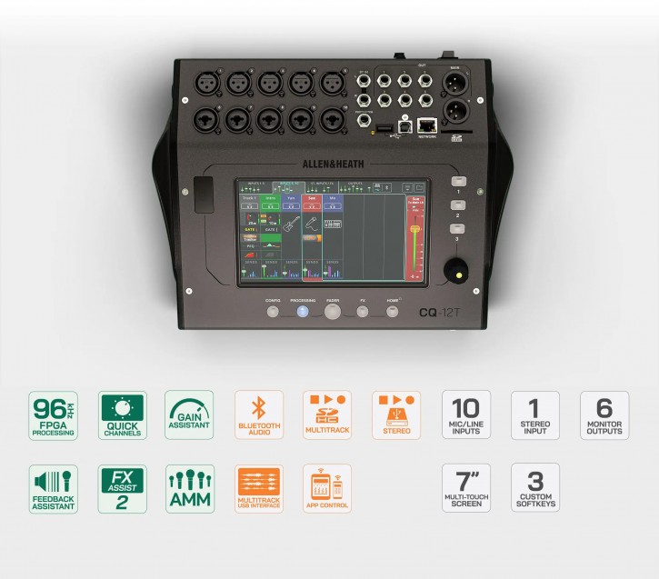 ALLEN & HEATH CQ-12T - Digitales Mischpult