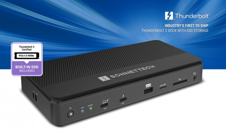 Sonnet Echo 13 Thunderbolt 5 SSD Dock, mit 4 TB