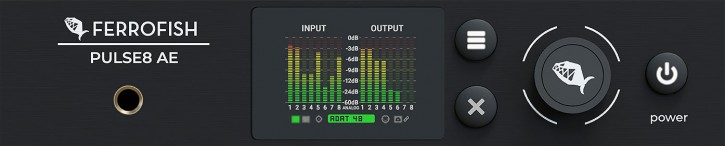 FERROFISH PULSE8 AE 16 x 16 AD/DA <> ADAT Konverter