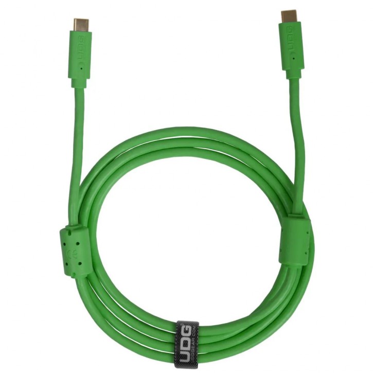 UDG AUDIO CABLE USB 3.2 C-C green STRA 1.5m