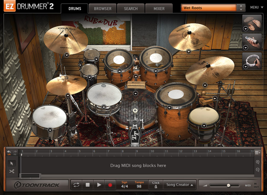 download toontrack superior drummer 2.0 free