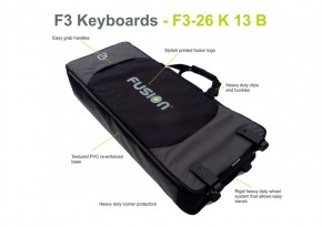 Fusion Bag Keyboard 13 (76 - 88 Tasten) schwarz