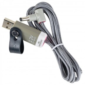 myVolts Ripcord 12V - USB to DC power cable, centre negative,