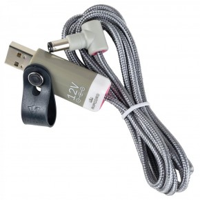 myVolts Ripcord 12V + USB to DC power cable, centre positive,