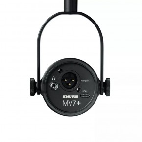 Shure MV7+ Black