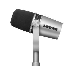 Shure MV7 - Silber